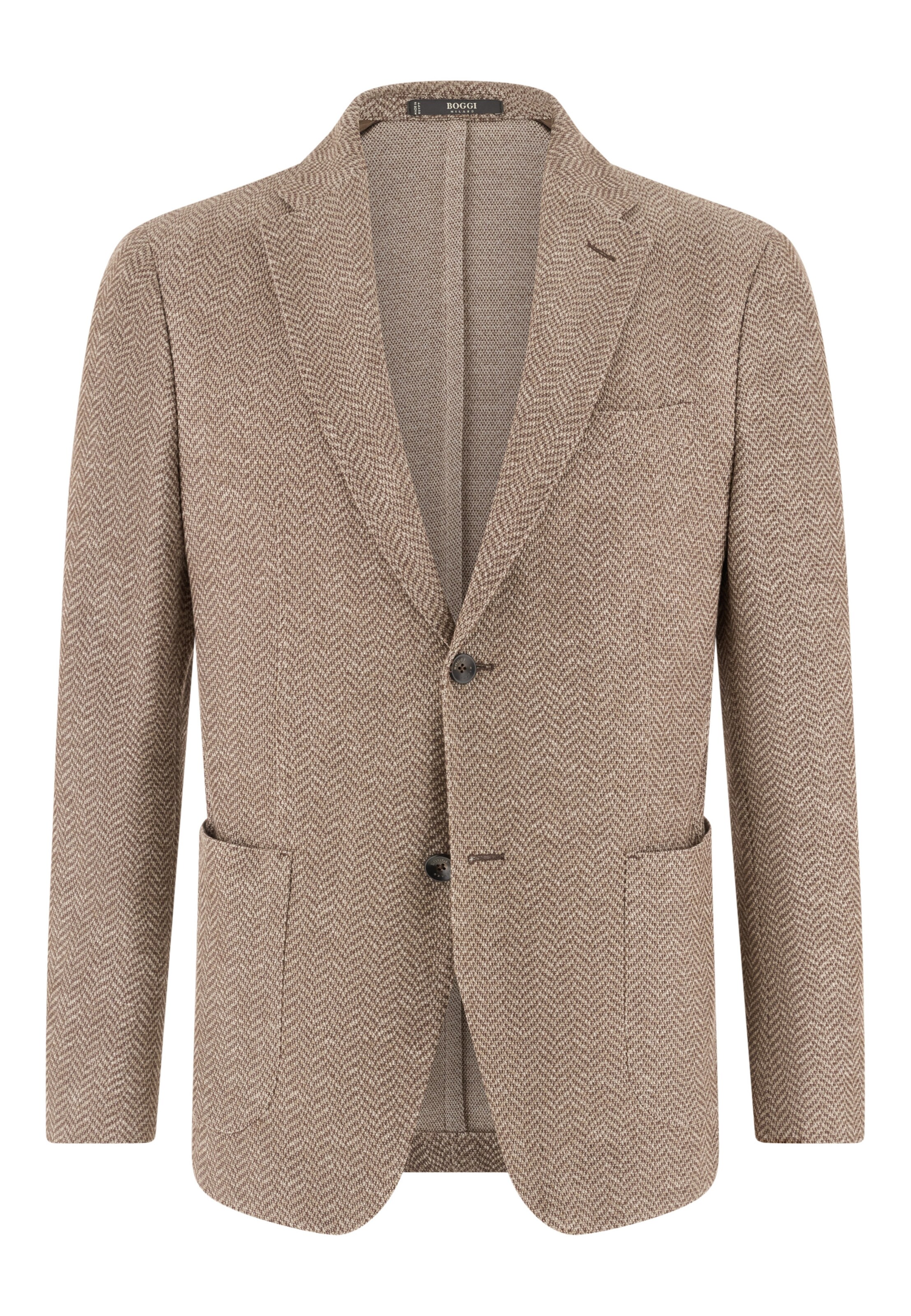 Boggi Milano Regular fit Blazer in Grey: front