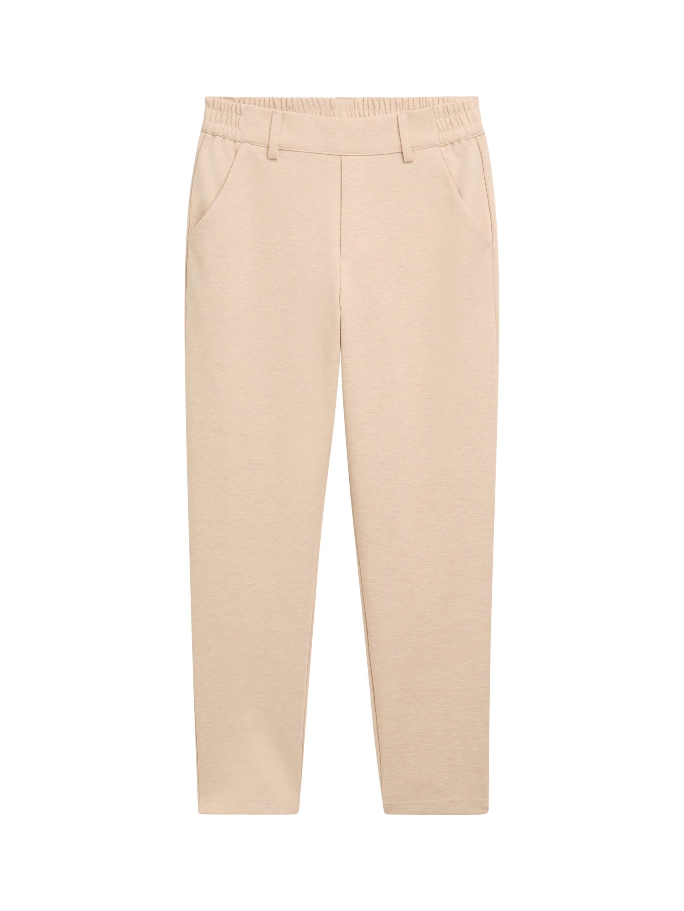 TOM TAILOR DENIM Tapered Hose in Beige: Vorderseite