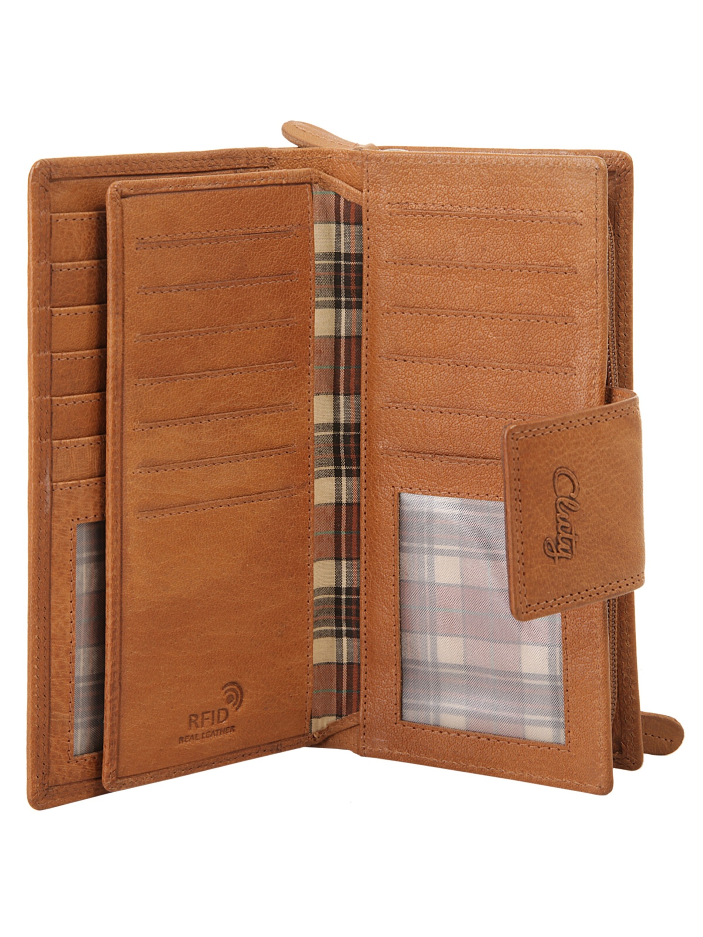 Cluty Wallet 'Cluty Geldbörse' in Brown