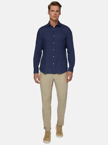 Coupe regular Chemise Boggi Milano en bleu