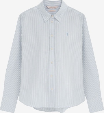 Polo Club Blouse in Blue: front