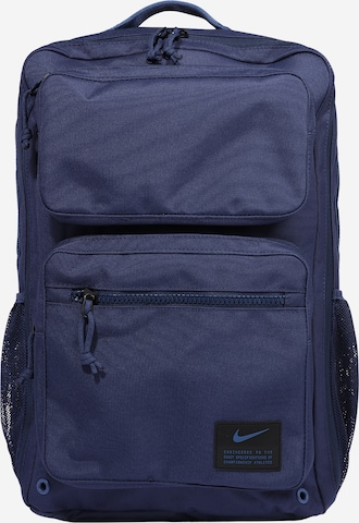 NIKE Sportovní batoh – modrá: přední strana