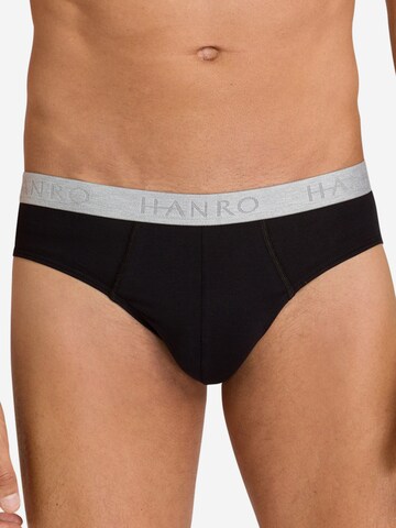 Hanro Slip 'Cotton Essentials'‌‌‌‌‌‌‌‌ in Schwarz
