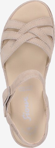 SIOUX Sandals 'ACHARA' in Beige