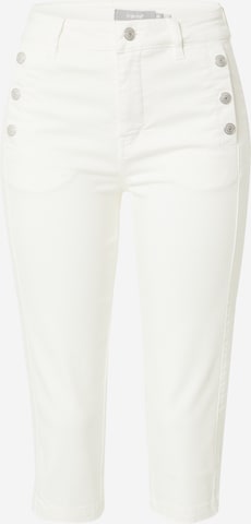 Fransa Slim fit Pants 'VOMAX 2' in White: front
