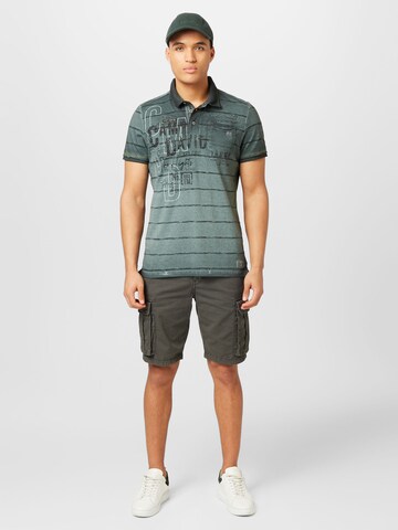 Regular Pantalon cargo 'Tree House' CAMP DAVID en gris