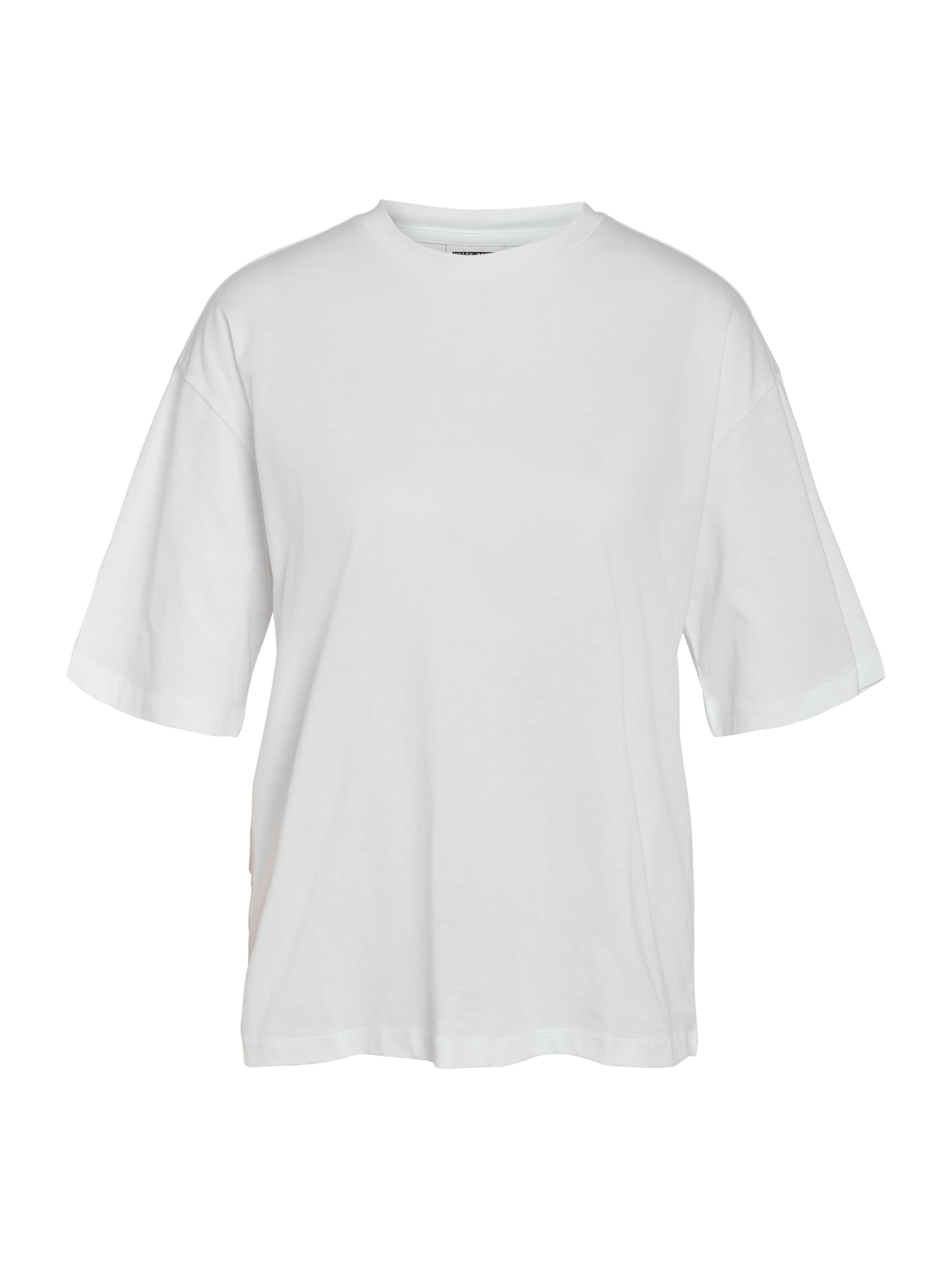 Noisy may Μπλουζάκι 'NMKIM' σε λευκό: μπροστά