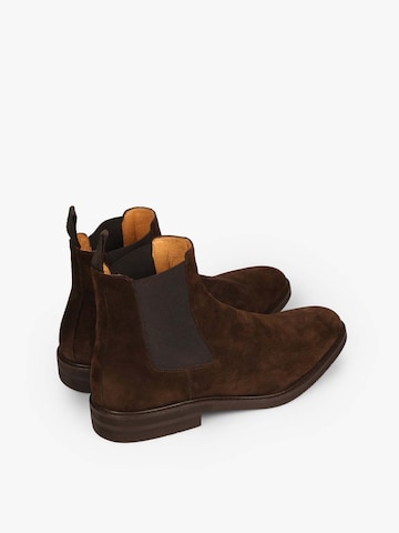 Scalpers Chelsea Boots in Braun