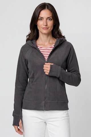alife & kickin Bluza polarowa 'AyuAK F' w kolorze szary: przód