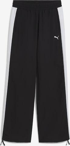 PUMA Broek 'T7' in Zwart: voorkant