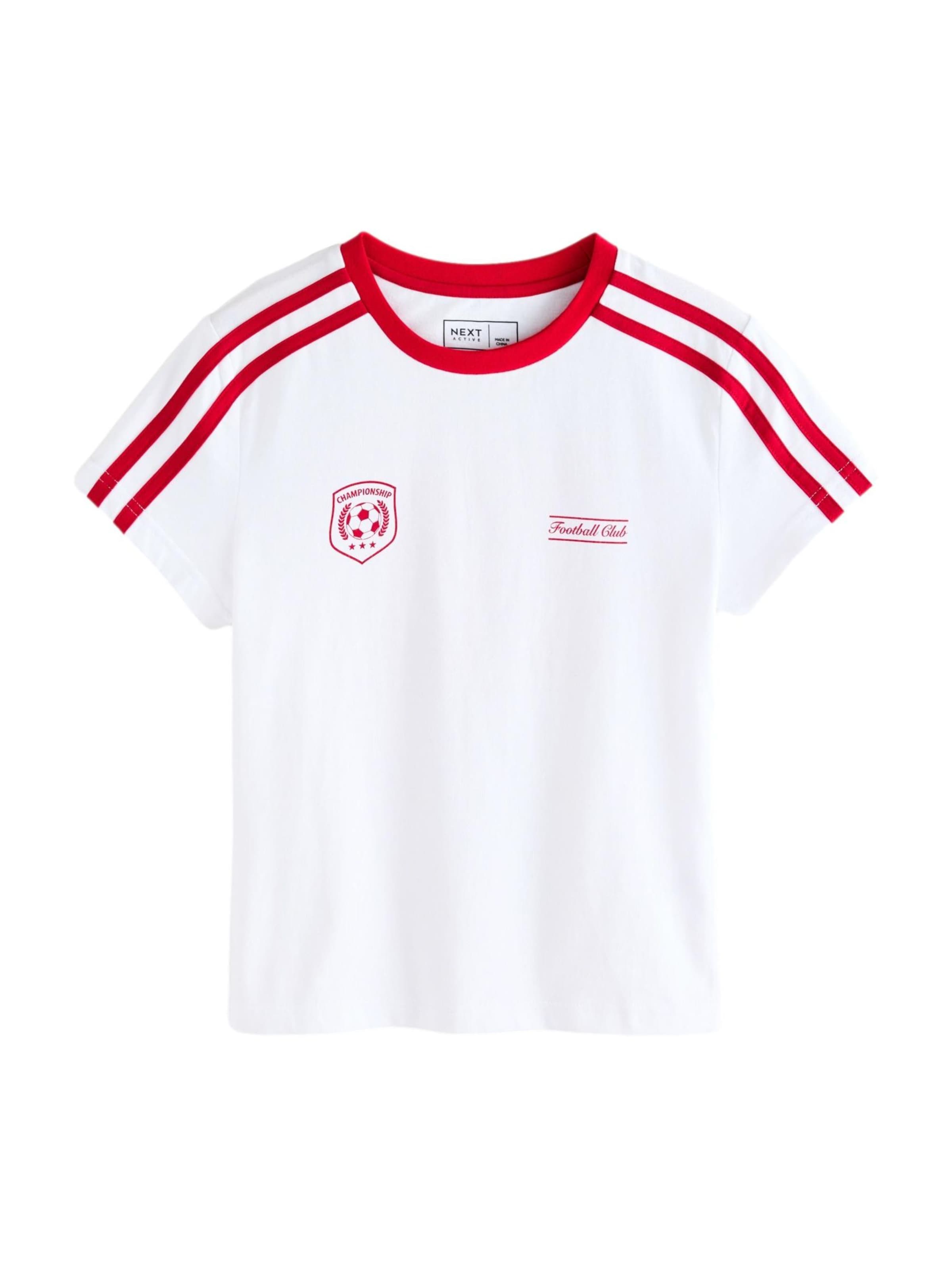 balts Next T-Krekls: no priekšpuses