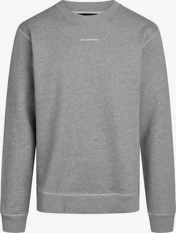 BRUUNS BAZAAR Sweatshirt 'Birk Bail' in Grey: front