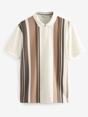 T-Shirt Next en blanc : devant