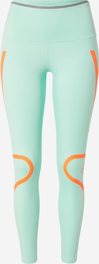Pantaloni sport adidas by Stella McCartney pe verde mentă / portocaliu, Vizualizare produs