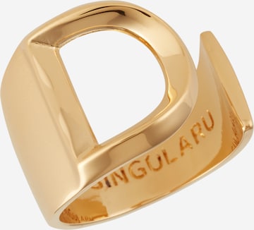 Singularu Ring in Gold: front