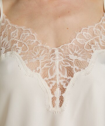 Hunkemöller Shorty 'Valerie Cami' in White