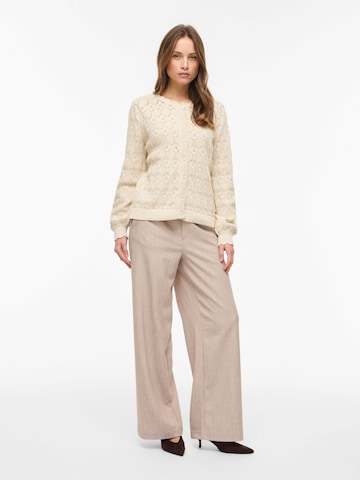 VILA Knit cardigan 'VILowen' in Beige