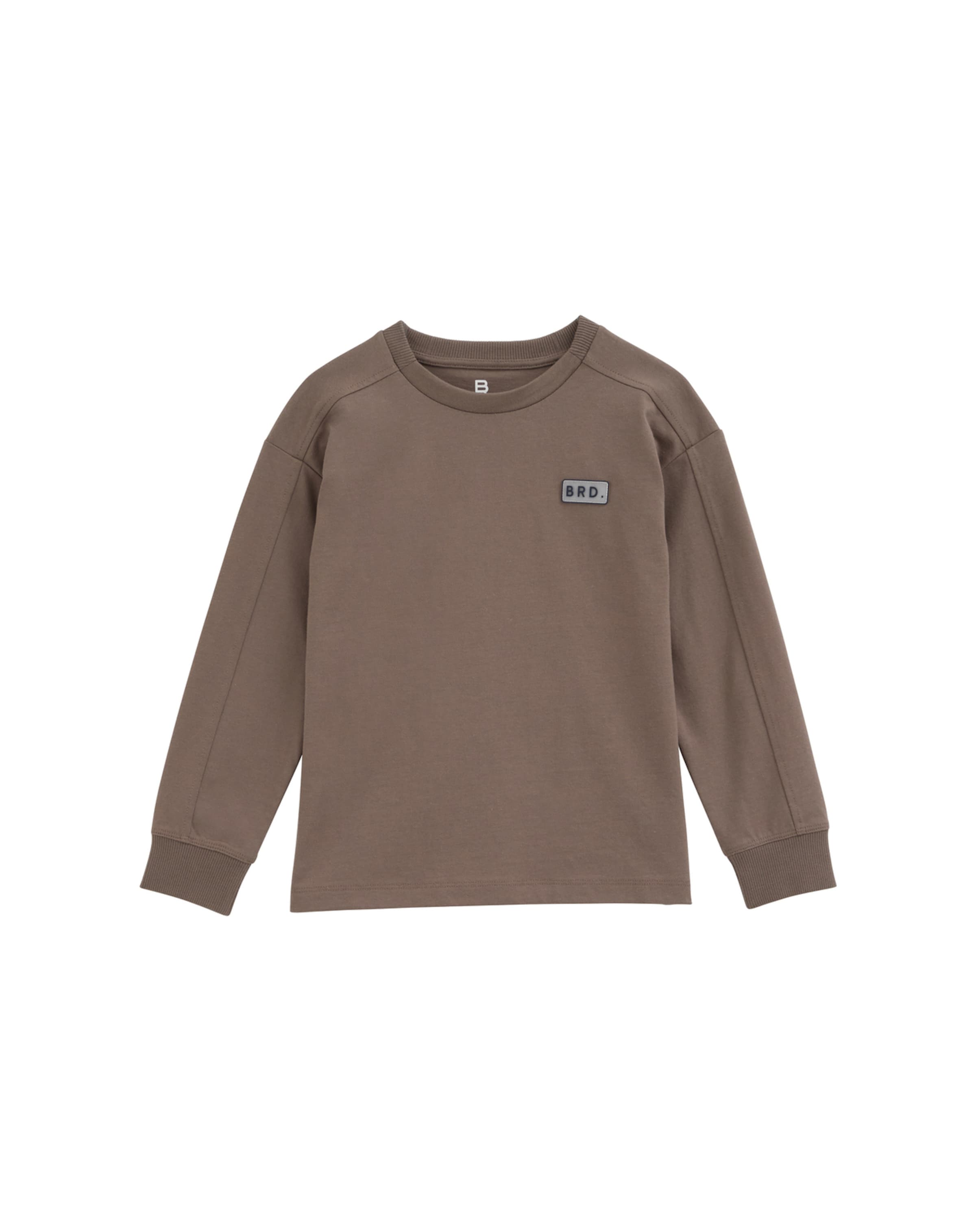 WE Fashion T-shirt i brun: framsida