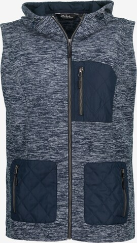 Ulla Popken Bodywarmer in Blauw: voorkant