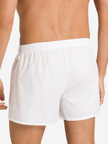 Hanro Boxer shorts 'Fancy Woven' in White