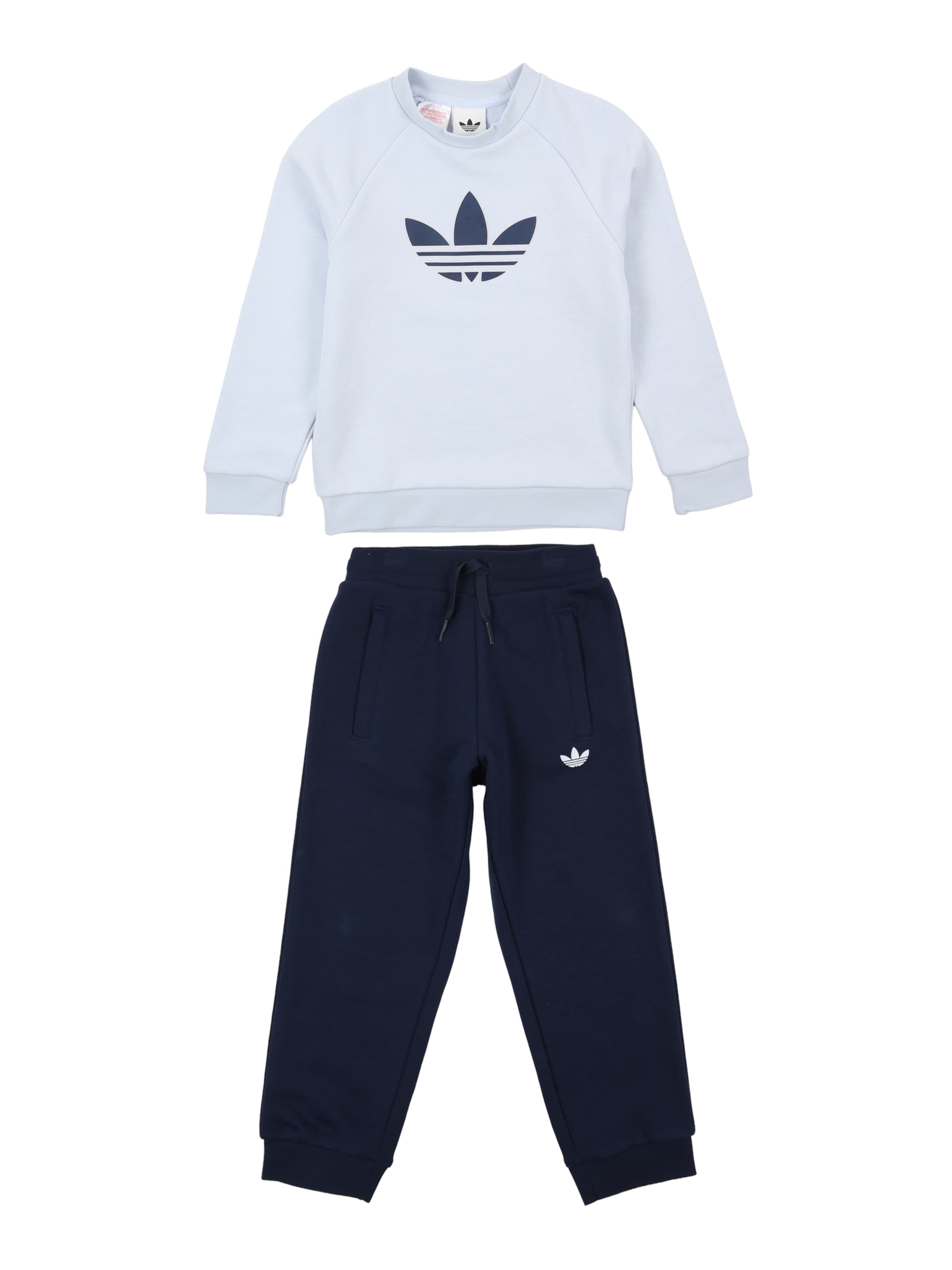 ADIDAS ORIGINALS Sweatsuit in Navy / Pastel blue / White, Item view
