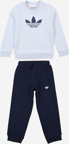 ADIDAS ORIGINALS Träningsoverall i blå: framsida