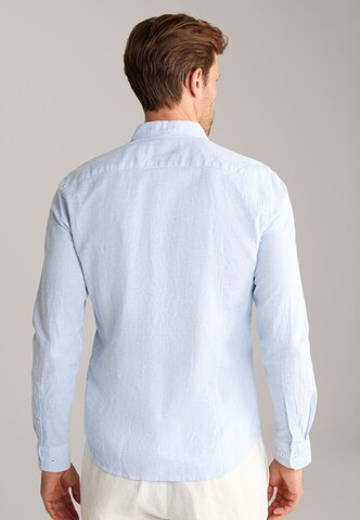 JOOP! Slim fit Overhemd in Blauw