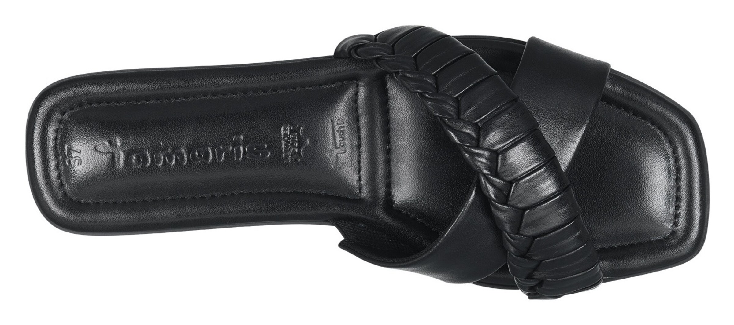 Tamaris Pantolette in Schwarz