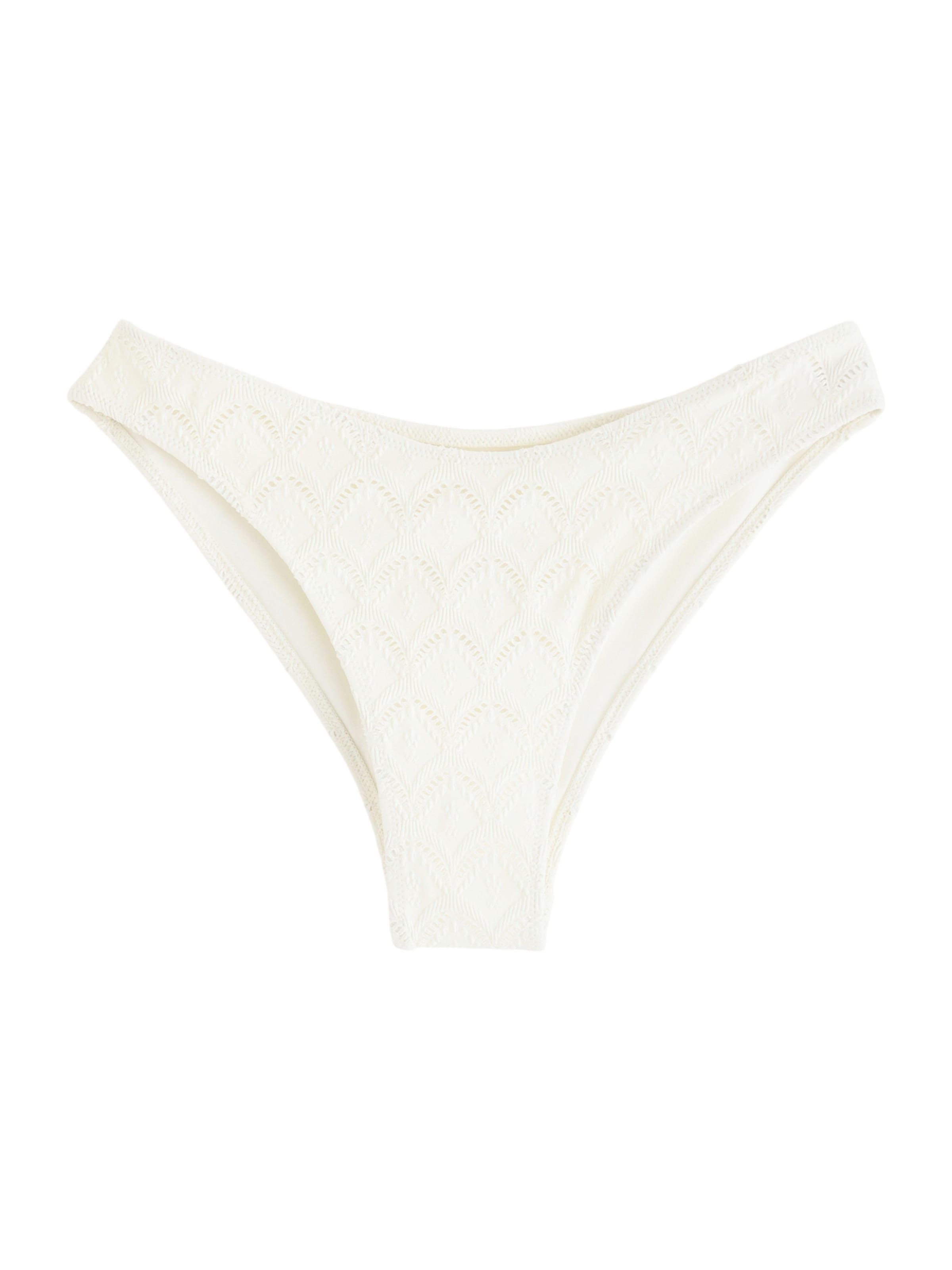 Lindex Долнище на бански тип бикини 'Naomi' в бяло, Преглед на продукта