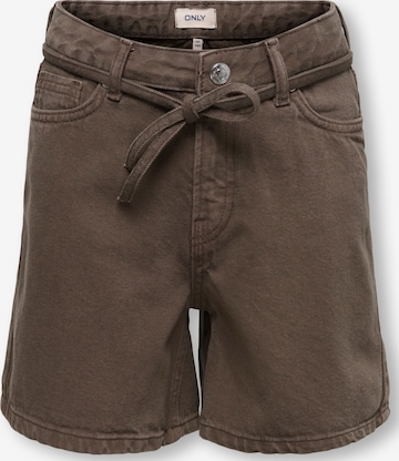 ONLY GIRLS Regular Farkut 'KOGGIANNA' värissä ruskea: etupuoli