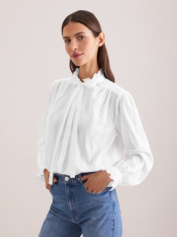 SEIDENSTICKER Blouse 'January Drop 261' in White