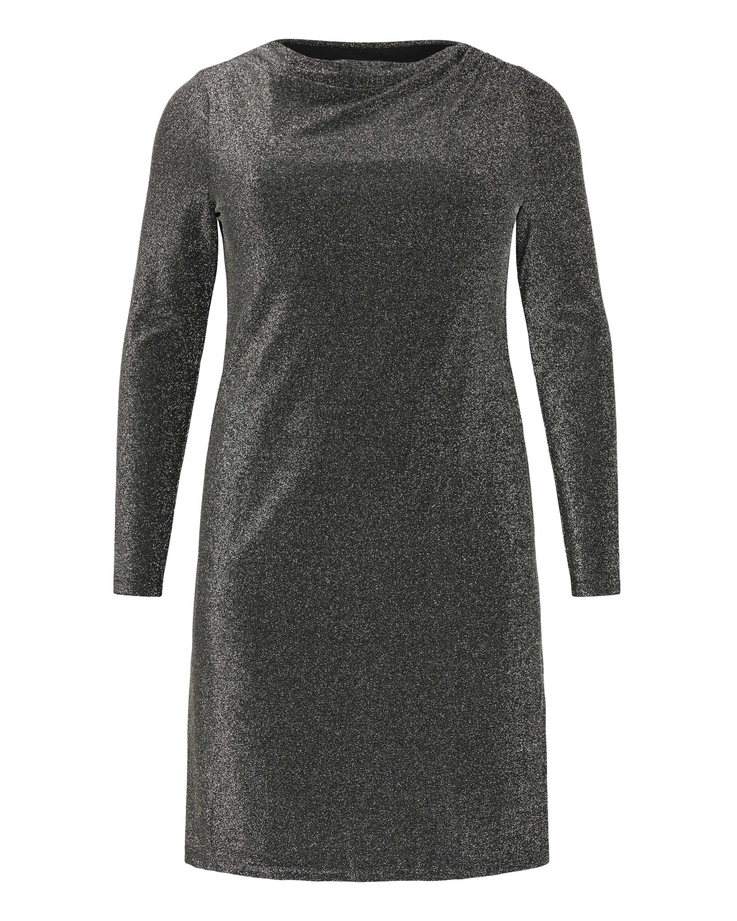 KAFFE CURVE Kjole 'KCriana' i sølv: forside