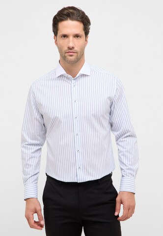ETERNA Regular fit Button Up Shirt in Blue: front