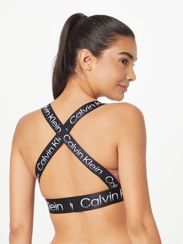 Calvin Klein Sport Bralette Bra in Brown