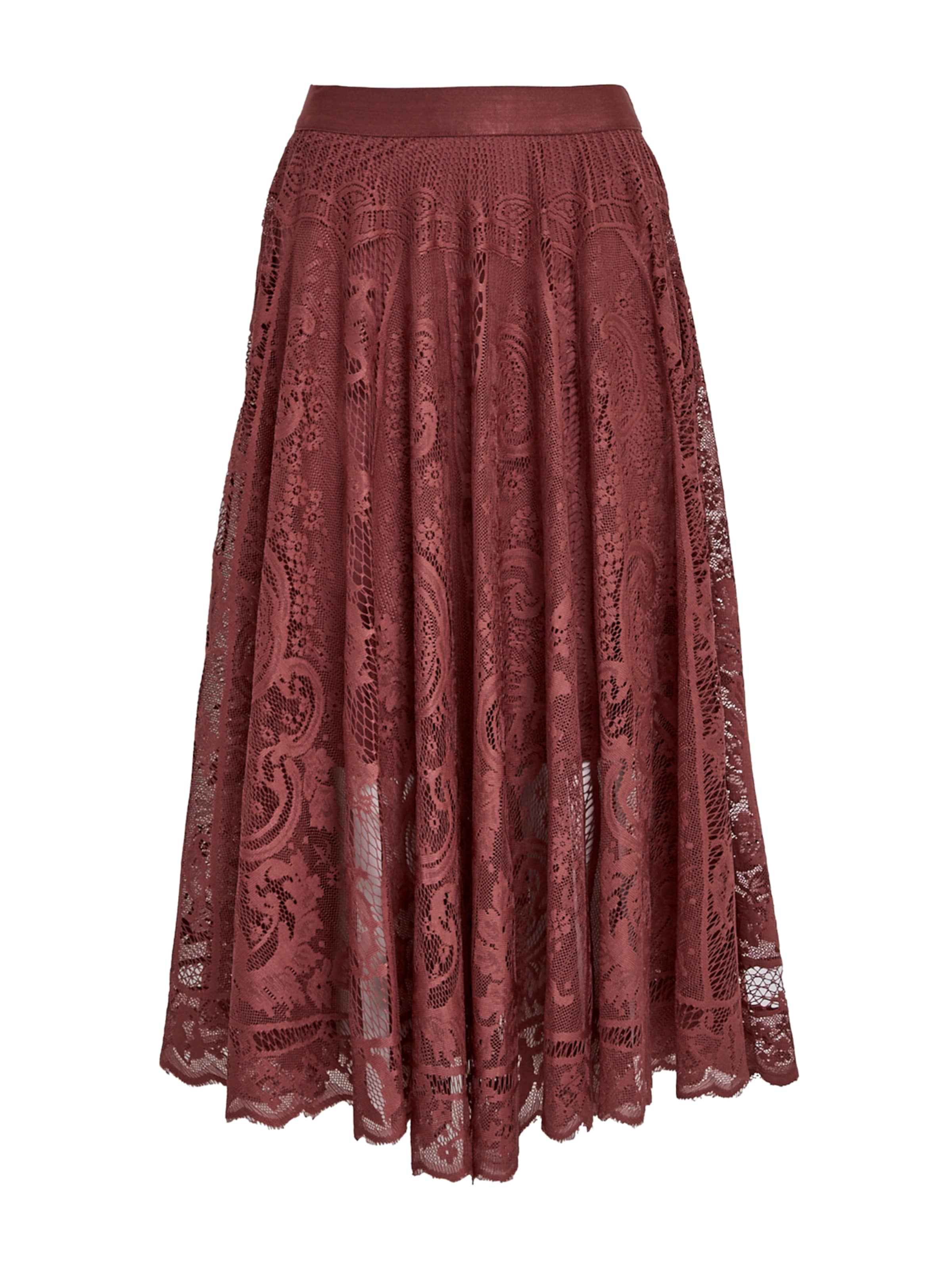 Jupe 'Greta' Peppercorn en marron : devant