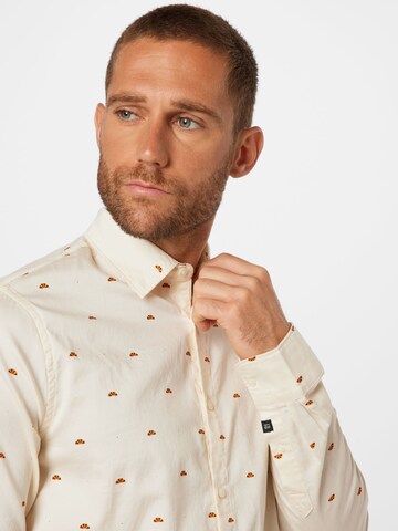 SCOTCH & SODA Regular Fit Hemd in Beige