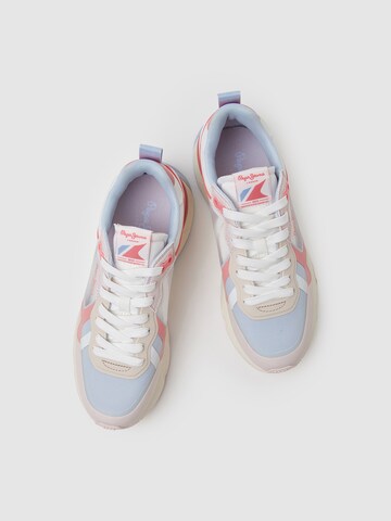 Pepe Jeans Trampki niskie 'Brit' w kolorze różowy