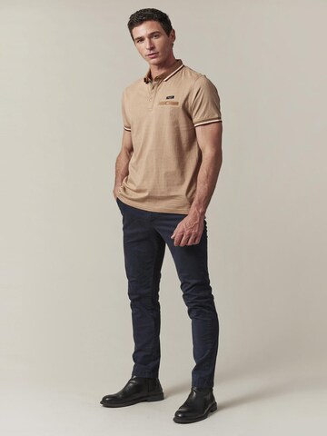 T-Shirt 'Drexler' Deeluxe en marron
