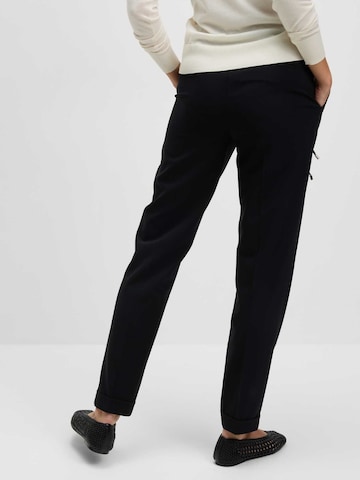 Marks & Spencer Slimfit Broek in Zwart