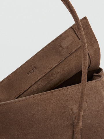 MANGO Дамска чанта 'EROS' в кафяво