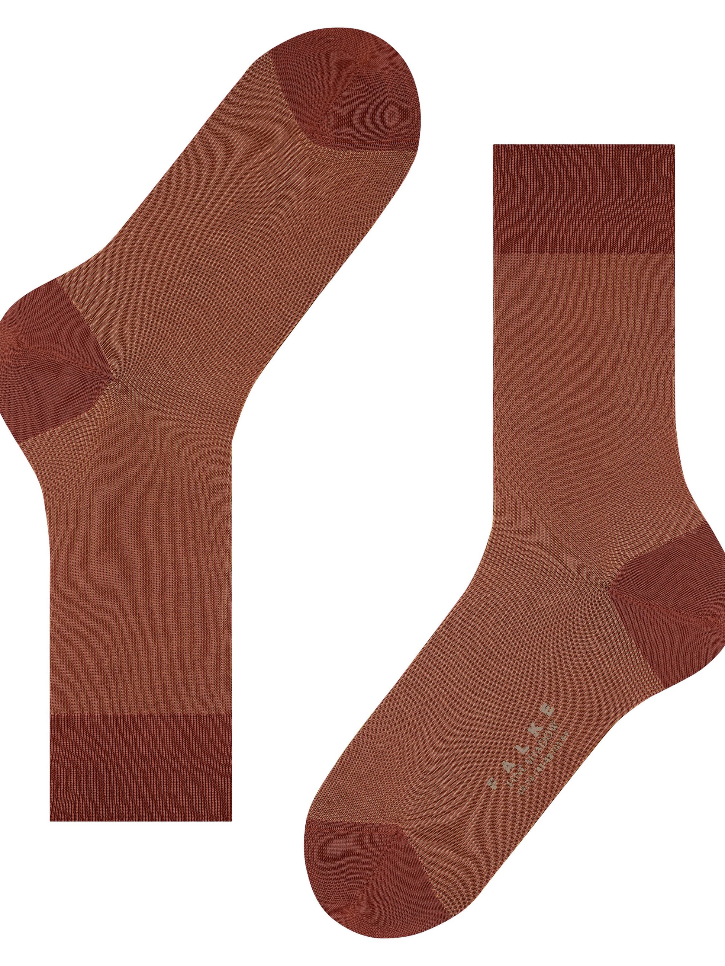 FALKE Socks 'Fine Shadow' in Pink