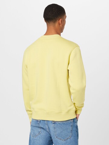 Calvin Klein Jeans Sweatshirt in Yellow