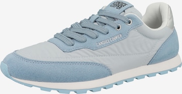 Baskets basses 'Plume' Candice Cooper en bleu : devant