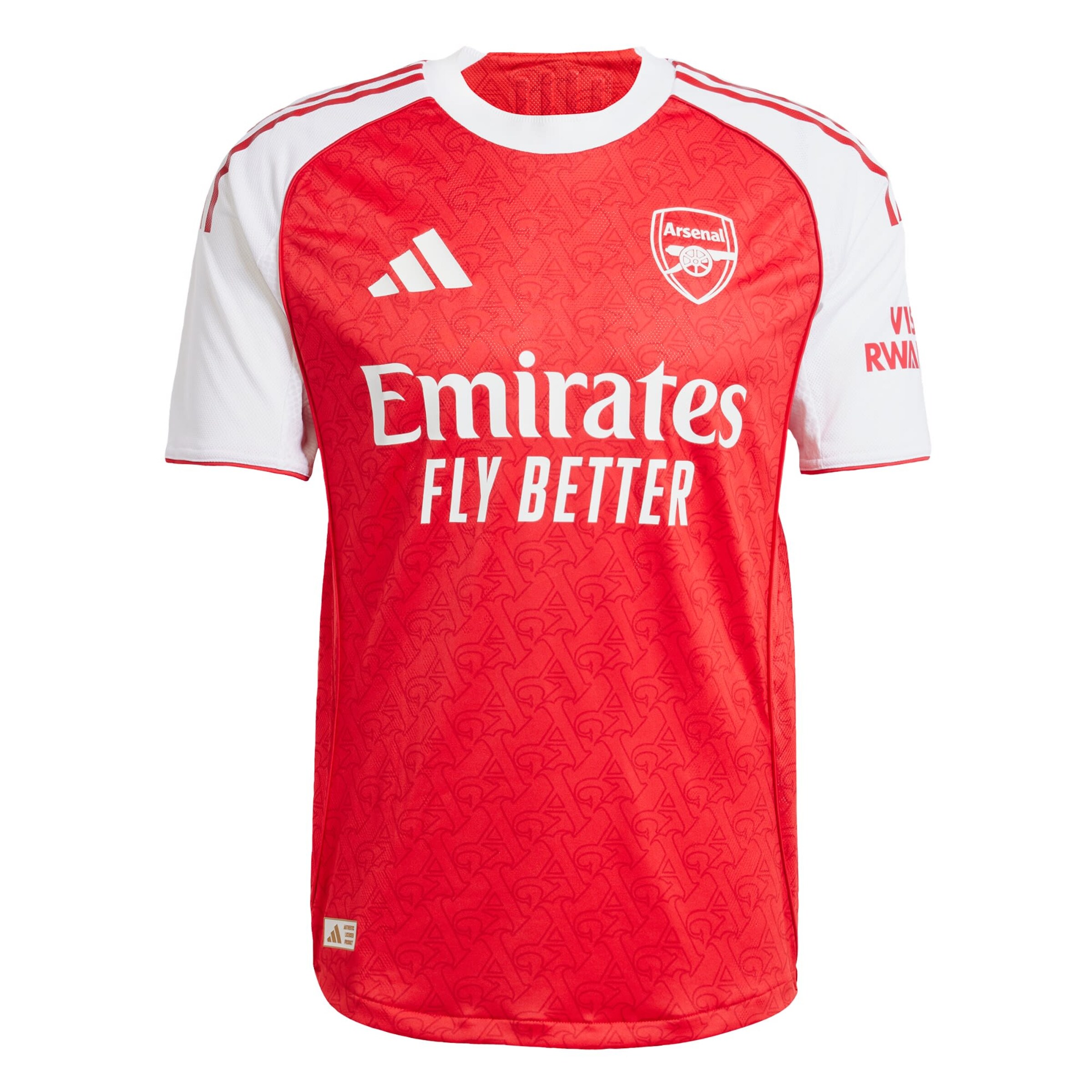 Maillot 'FC Arsenal London Authentic 2025/2026' ADIDAS PERFORMANCE en rouge : devant