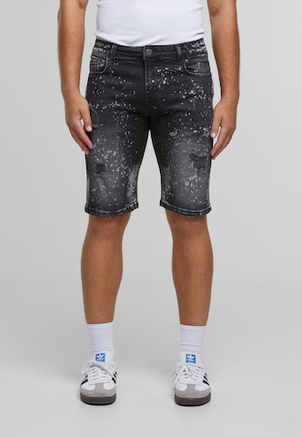 2Y Premium Regular Jeans 'Sylva' in Zwart: voorkant