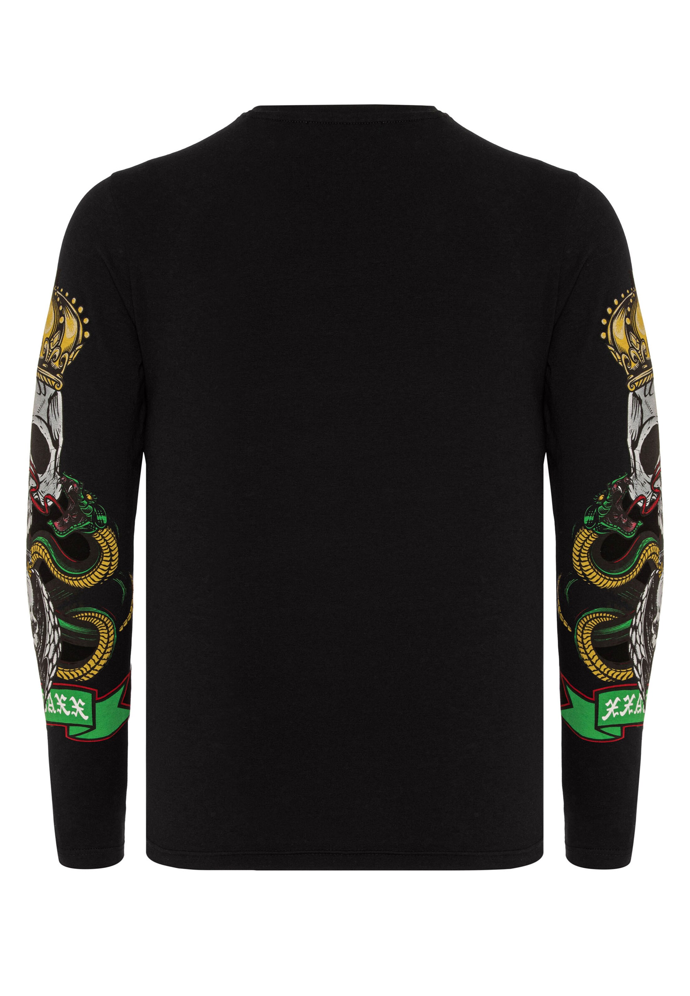 CIPO & BAXX Shirt in Zwart