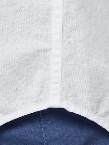 Coupe slim Chemise JACK & JONES en blanc