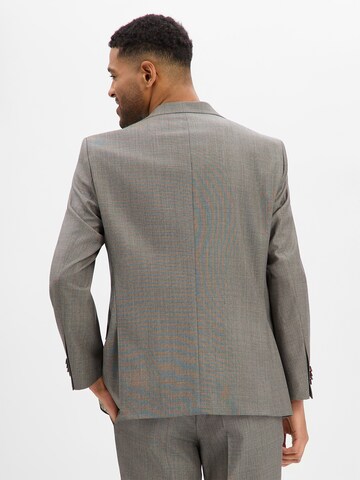 CARL GROSS Slim fit Suit Jacket 'Steven' in Brown