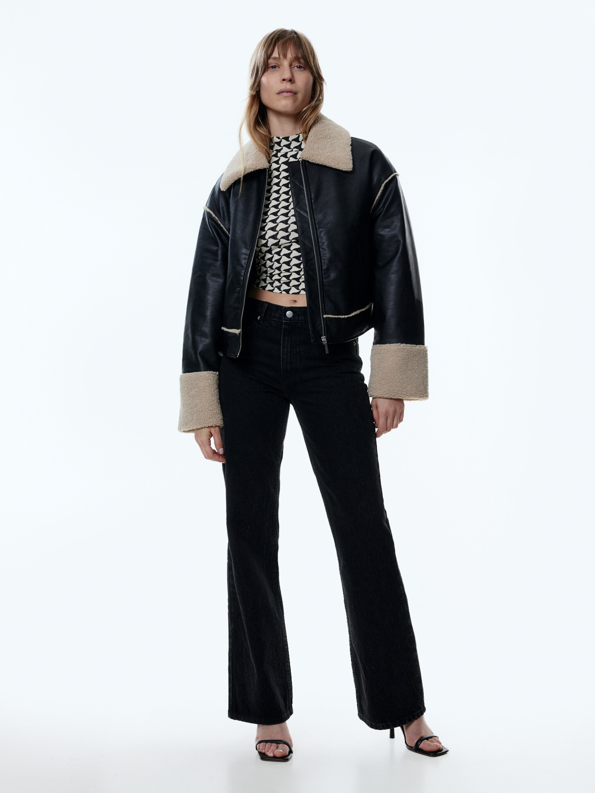 EDITED Produkte Top  'Kaori' schwarz