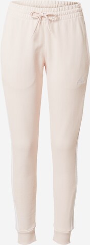 Pantalon de sport 'Essentials' ADIDAS SPORTSWEAR en beige : devant